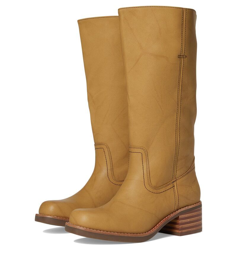 フライ レディース シューズ ブーツ・レインブーツ Frye And Co Miranda 14 Wide Calf Banana