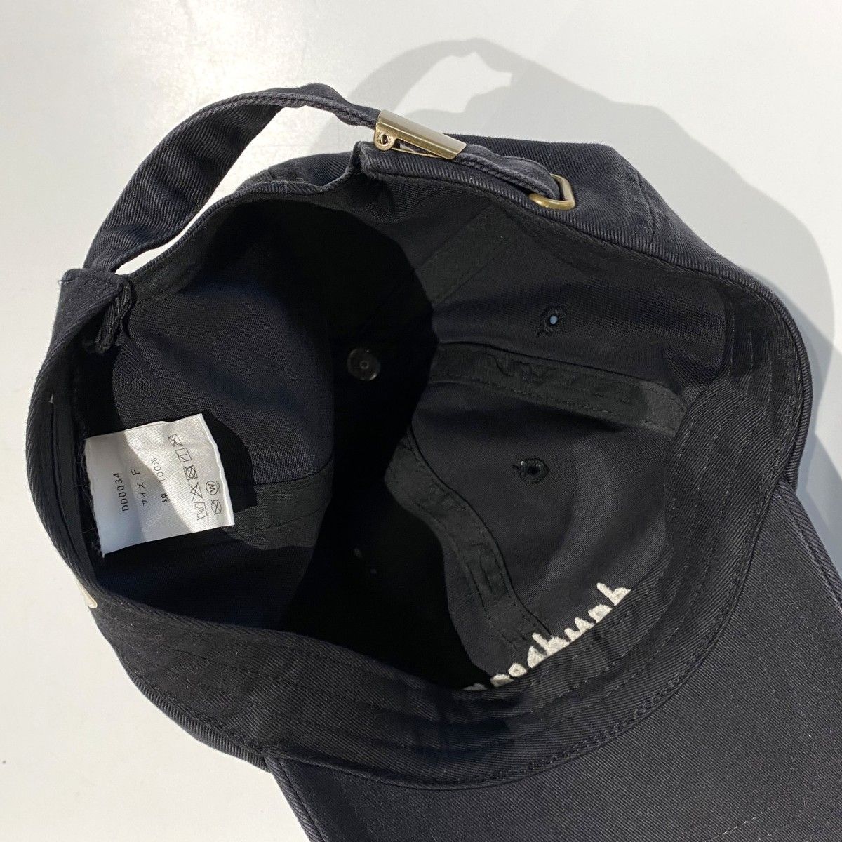 DAYDREAM 26SS Script Logo Baseball Cap Vintageヴィンテージ加工ベースボールキャップ帽子 8069000146844 DAYDREAM 26SS Script Logo Baseball Cap Vintageヴィンテージ加工ベースボールキャップ帽子 8069000146844