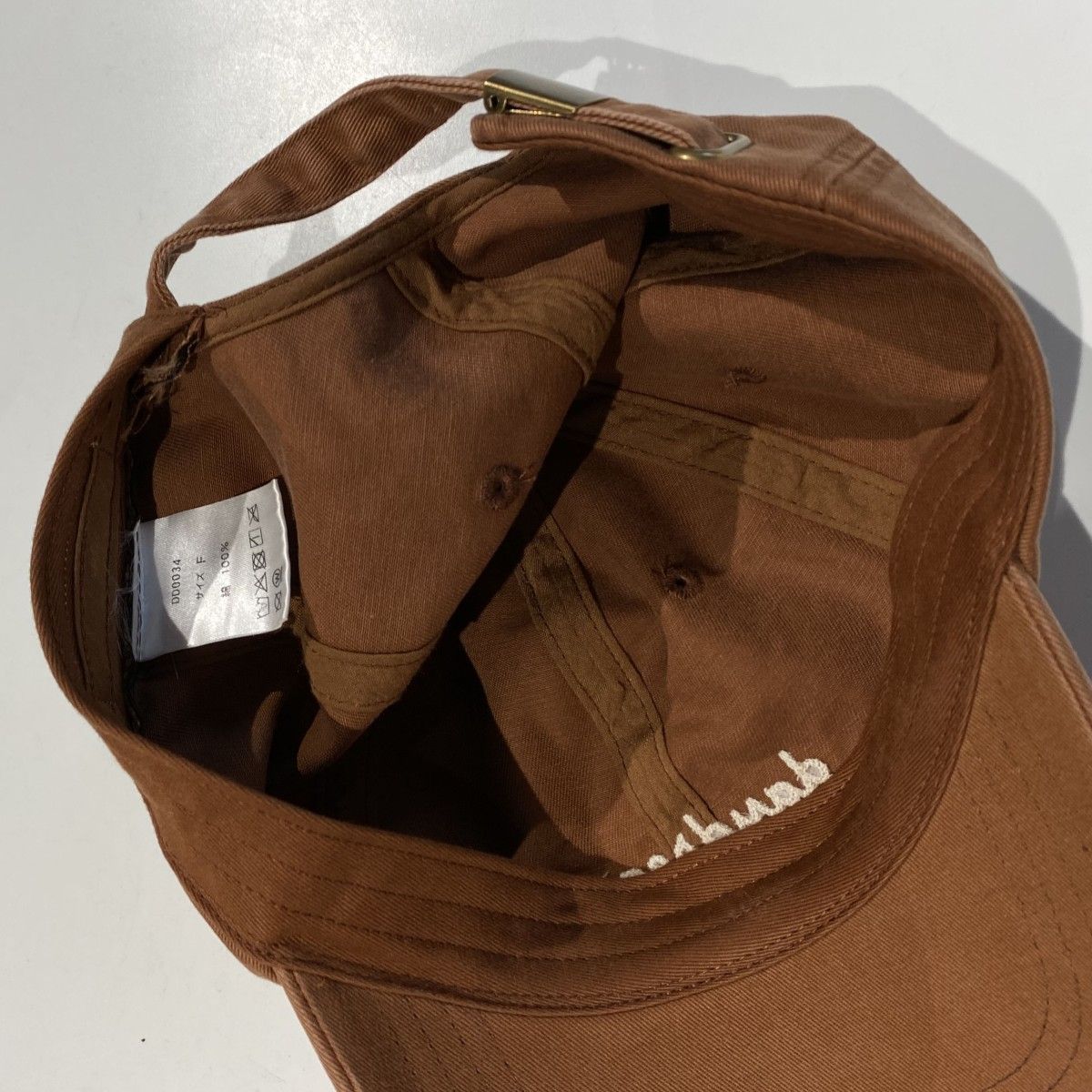 DAYDREAM 26SS Script Logo Baseball Cap Vintageヴィンテージ加工ベースボールキャップ帽子 8069000146837