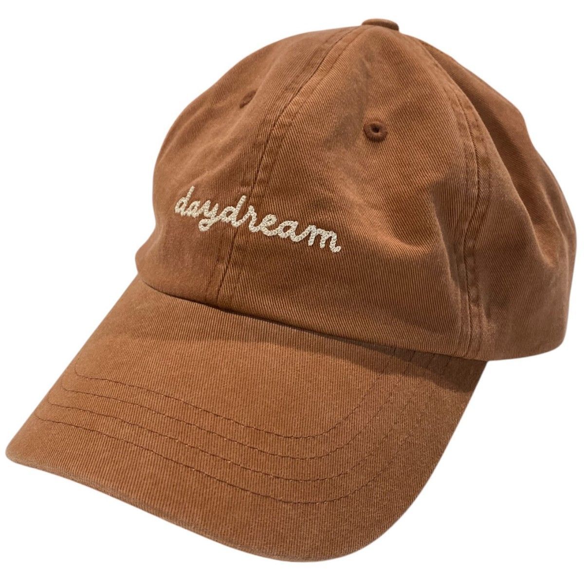 DAYDREAM 26SS Script Logo Baseball Cap Vintageヴィンテージ加工ベースボールキャップ帽子 8069000146837