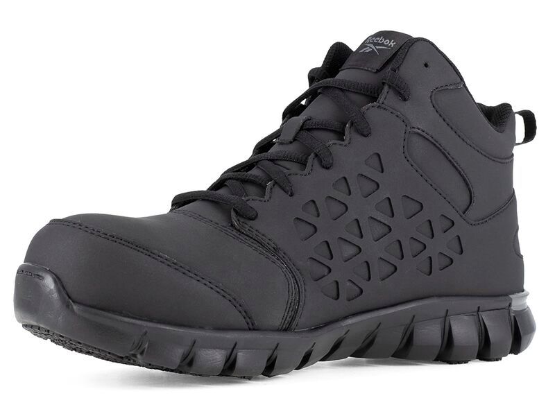 リーボック メンズ シューズ ブーツ・レインブーツ Reebok Work Sublite Cushion Work Safety Athletic Mid Cut Composite Toe Sho