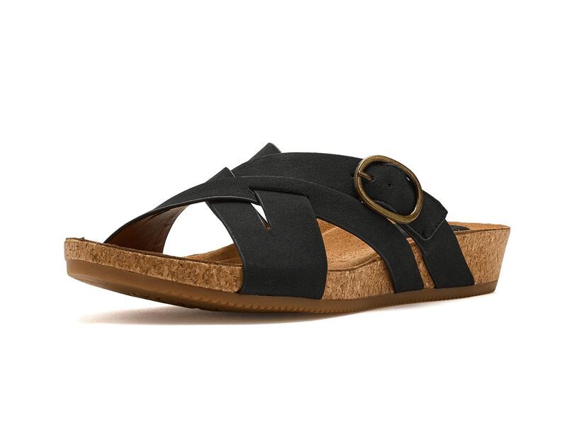 ユーロソフト レディース シューズ ブーツ・レインブーツ Eurosoft Grainger Black Suede ブラック