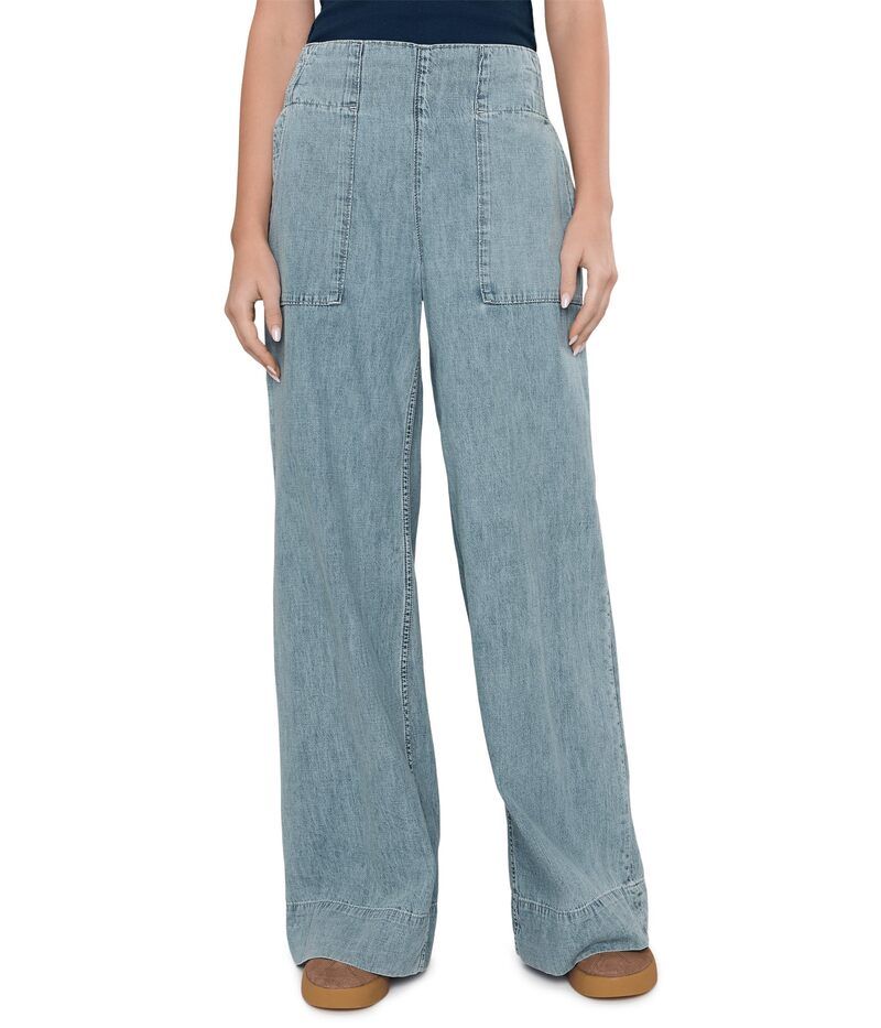 フリーピープル レディース ボトムス デニムパンツ ジーンズ Free People We The Free Breezy Denim PullOn Jeans Dusk デニム