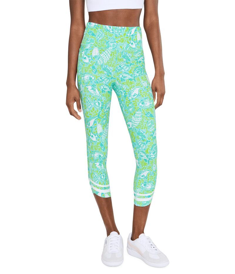 リリーピュリッツァー レディース ボトムス カジュアルパンツ Lilly Pulitzer Weekender HighRise Crop Day Dream Blue ブルー