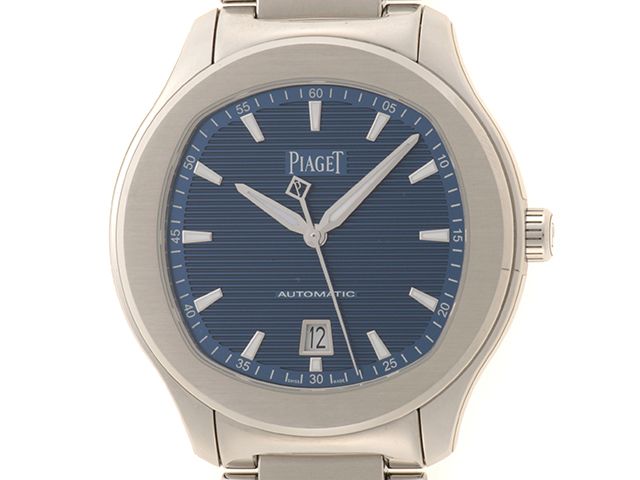 PIAGET ピアジェ ウォッチ ポロ 時計 G0A41002 腕時計 ステンレススチール ブルー 自動巻き メンズ【432】2147200587974