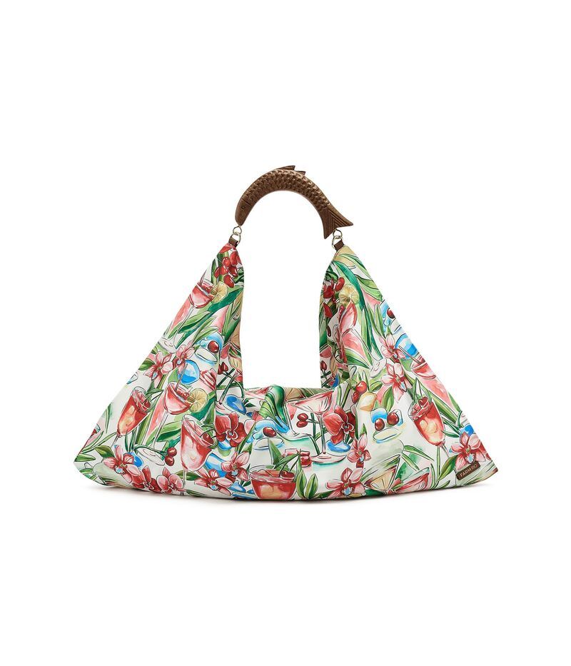 ファーム レディース バッグ サテン Farm Rio Satin Scarf Bag Mediumulticolor マルチカラー