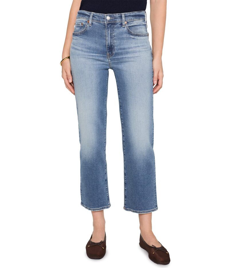 エージージーンズ レディース ボトムス デニムパンツ Ag Jeans Brinley MidRise Straight Crop in 15 Years Bouquet 15 Years Bouqu