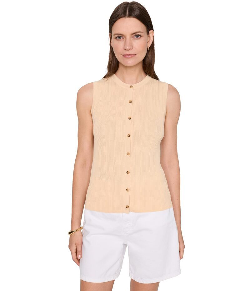 サンクチュアリー レディース アウター ニット・セーター Sanctuary Manhattan Ributton Cardi Banana