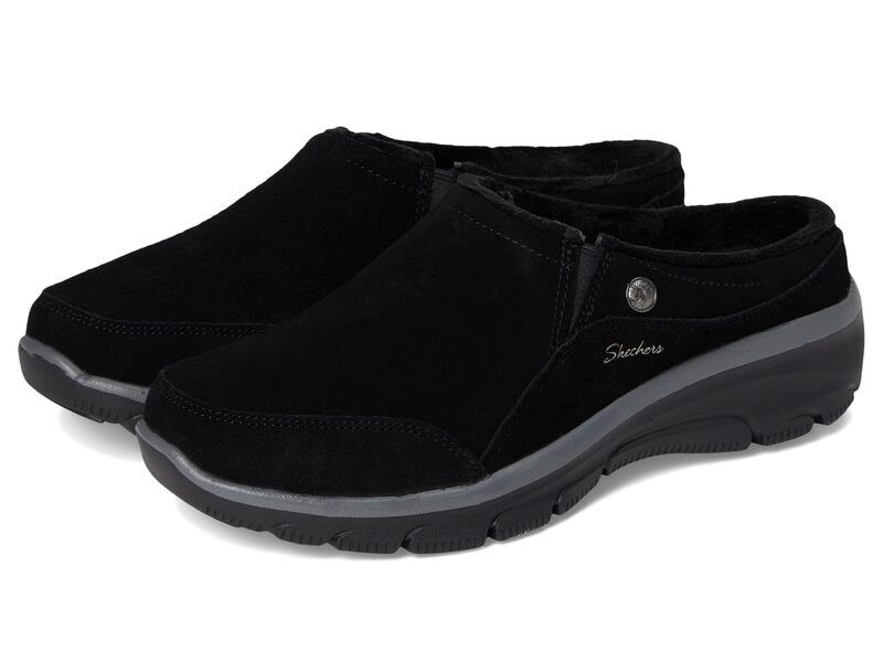 スケッチャーズ レディース シューズ サンダル Skechers Easy Going Latte 2 Black 1 ブラック