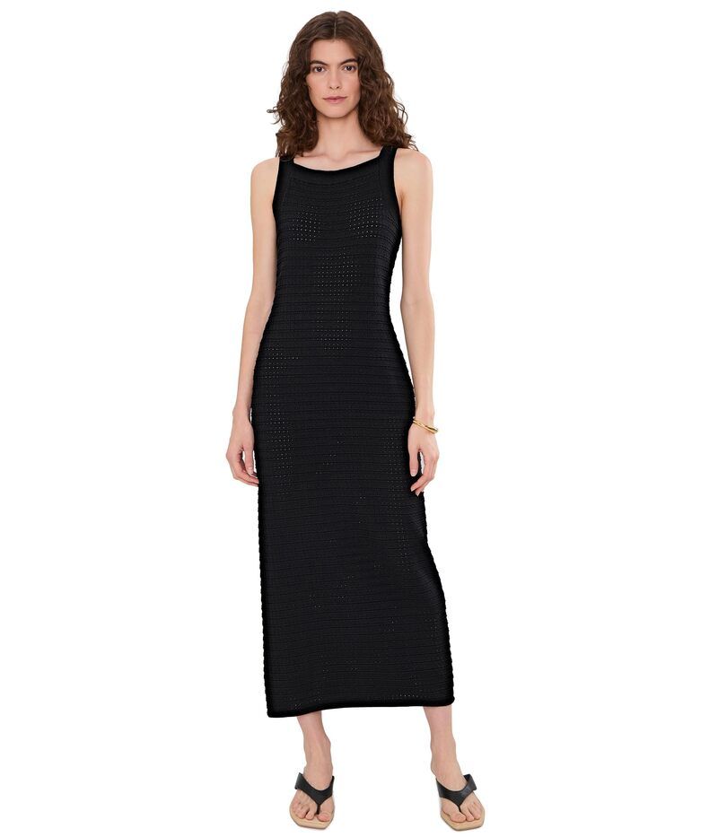 バーレイ レディース トップス ワンピース ニット Varley Cusacknit Dress Black ブラック
