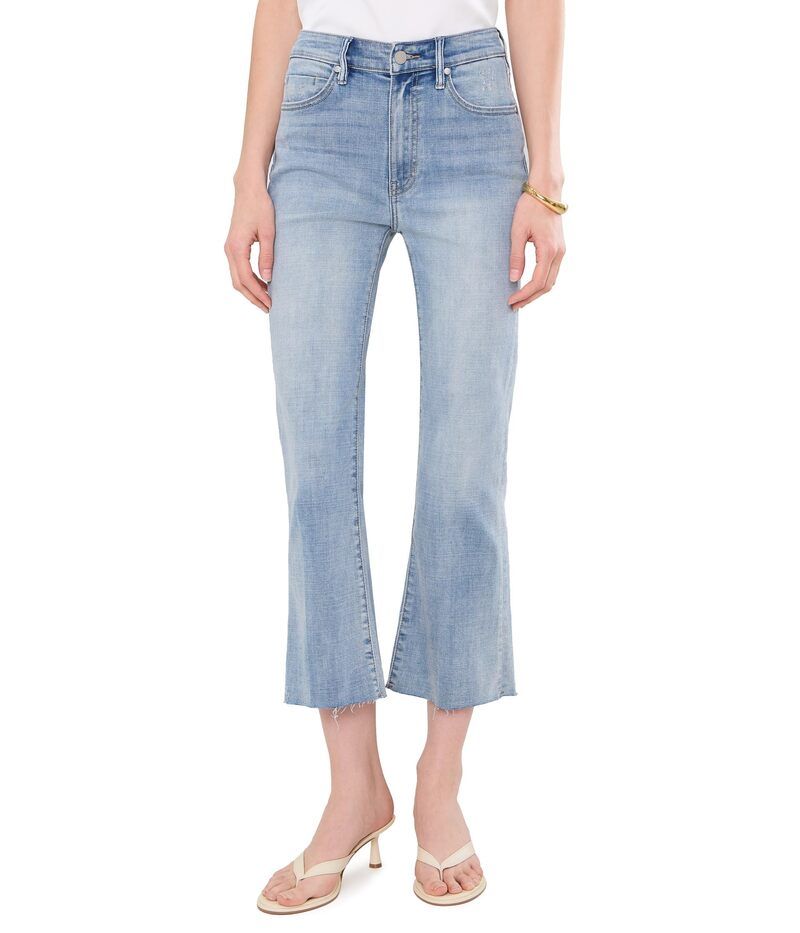 リヴァプール ロサンゼルス レディース ボトムス デニムパンツ ジーンズ Liverpoolos Angeles MidRise Hannah Crop Flare Jeans with Cut He
