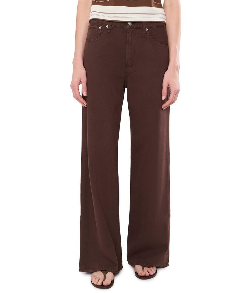 メイドウェル レディース ボトムス デニムパンツ Madewell Ultimate Wide in Burnt Cocoa Burnt Cocoa ココア