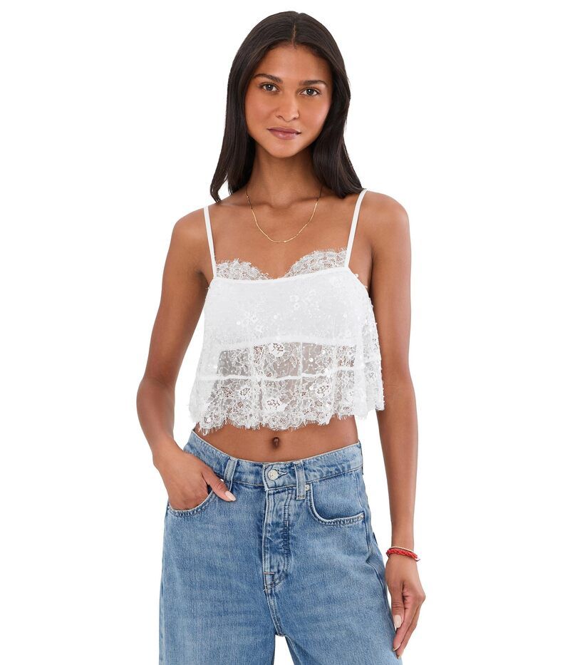 フリーピープル レディース トップス シャツ Free People Desert Nights Bram ivory アイボリー