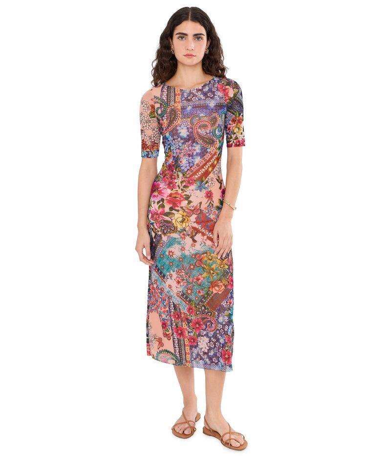 ジョニーワズ レディース トップス ワンピース メッシュ ミディ Johnny Wastrid Mesh Midi Dress Evie
