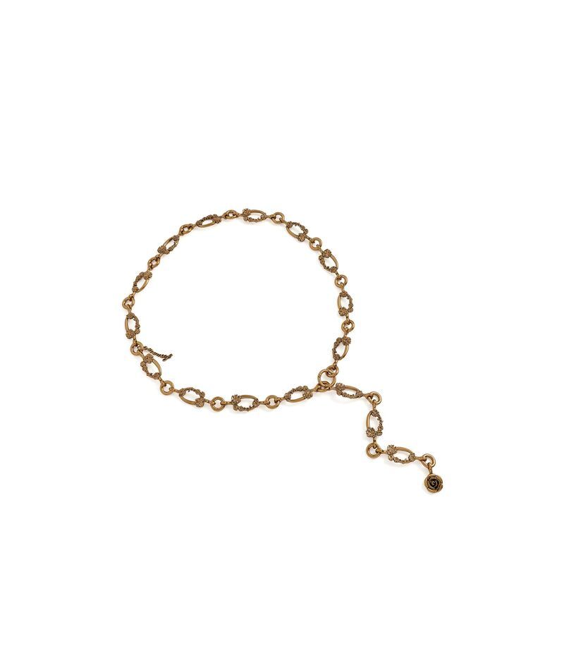 ファーム レディース アクセサリー ベルト Farm Rio Metal Chain Belt Old Gold ゴールド
