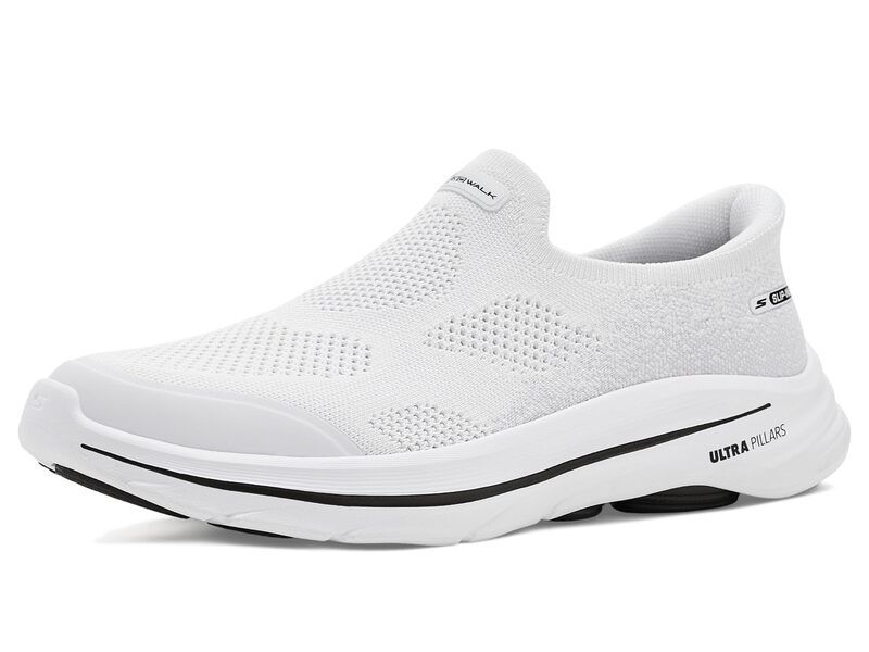 スケッチャーズ レディース シューズ スニーカー Skechers Performance Slipins Go Walk 8 Nova WhiteBlack ホワイト