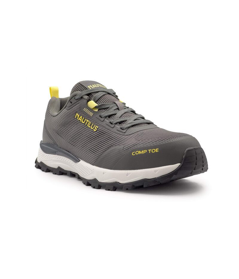 ナウティルスセーフティ レディース シューズ スニーカー Nautilusafety Footwear Trillium N5310 Light Grey グレー