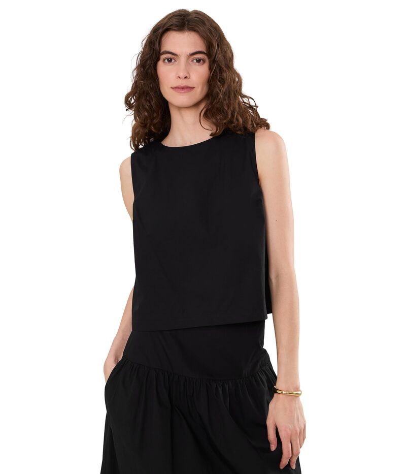サンクチュアリー レディース トップス シャツ Sanctuary The Desi red Summer Crop Shell Black ブラック