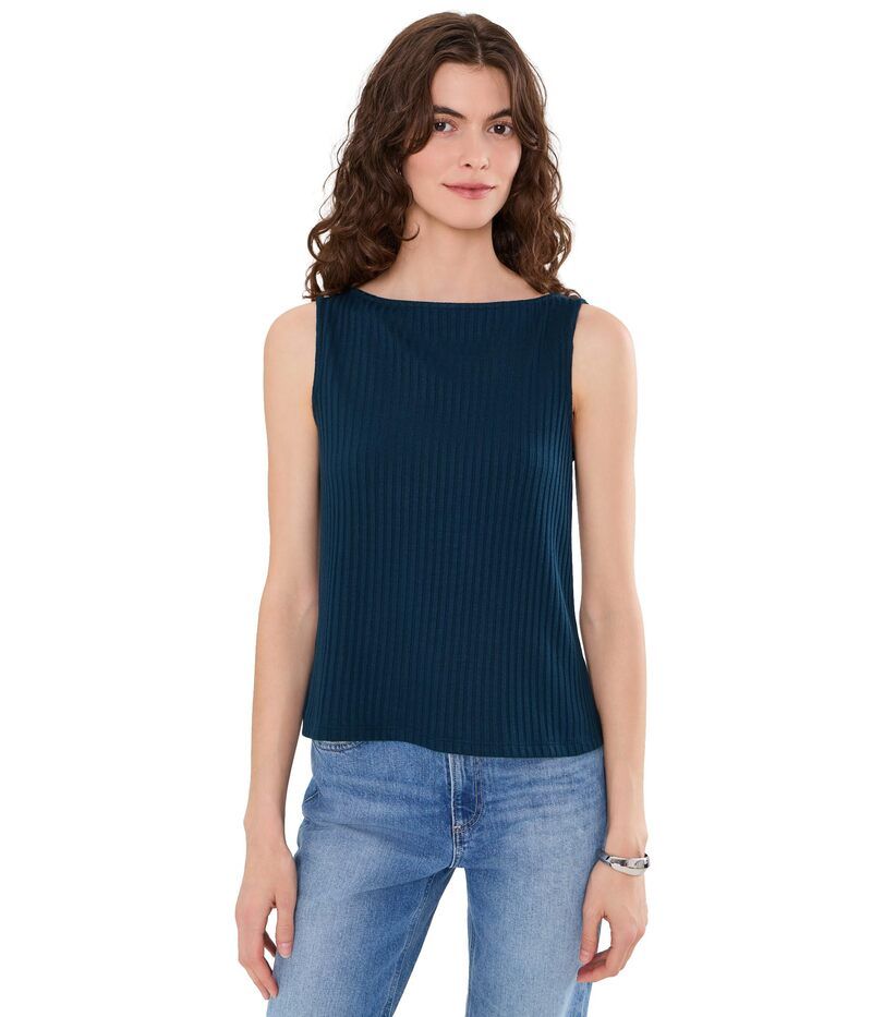 リヴァプール ロサンゼルス レディース トップス シャツ ノースリーブ ニット Liverpoolos Angelesleeveless High Boatnecknitop Club Navy ネイ