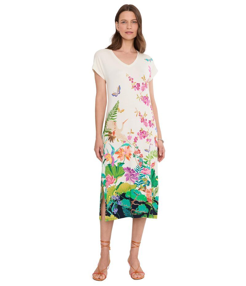ジョニーワズ レディース トップス ワンピース ニット Johnny Was The Janie Favorite Relaxed Knit Dress Thoria