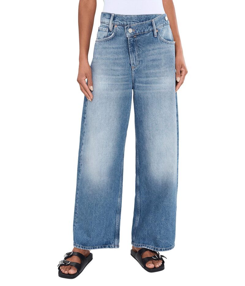 オールセインツ レディース ボトムス カジュアルパンツ ジーンズ Allsaints Aki Crossover Jeans Vintage Indigo インディゴ