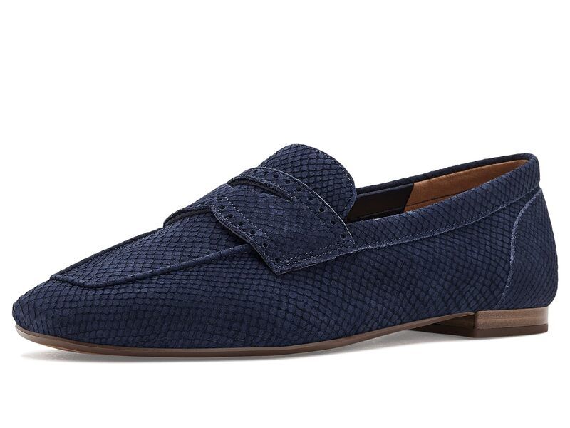 バイオニック レディース シューズ スリッポン・ローファー Vionic Sadie LoaferMoc Shoes Navy Blazer Nub ネイビー