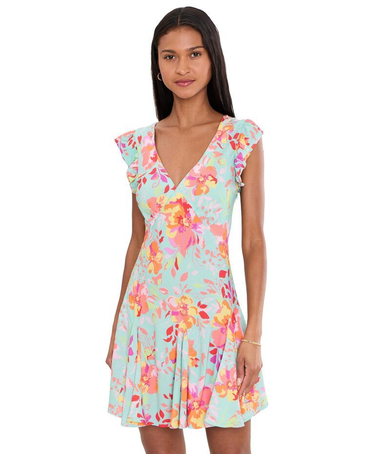 ビーチライオット レディース トップス ワンピース Beach Riot Lennie Dress Gulf Bloom