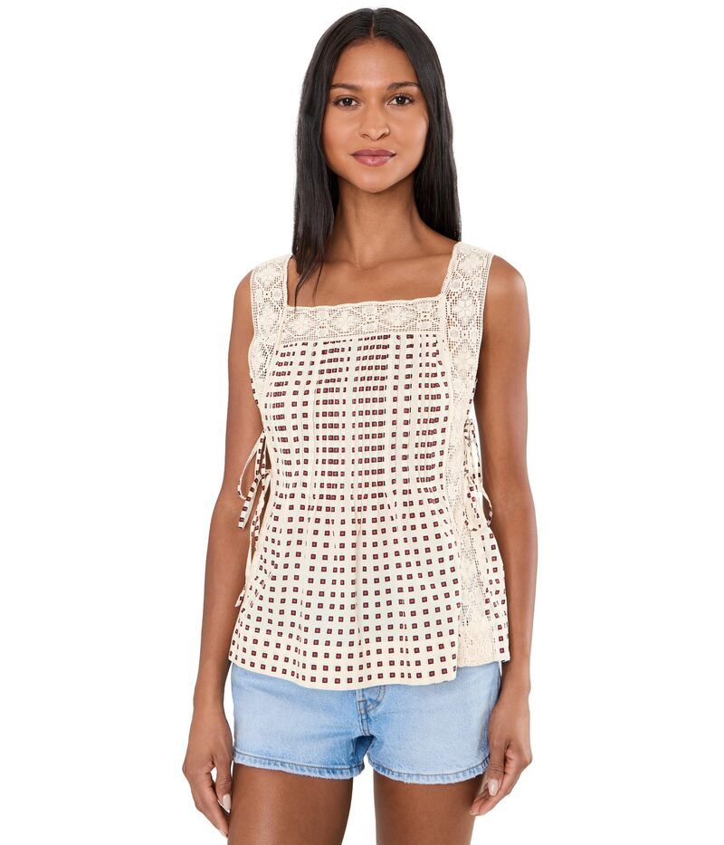 メイドウェル レディース トップス シャツ Madewell Allie Top 60s Cambric Vintage Ivory アイボリー
