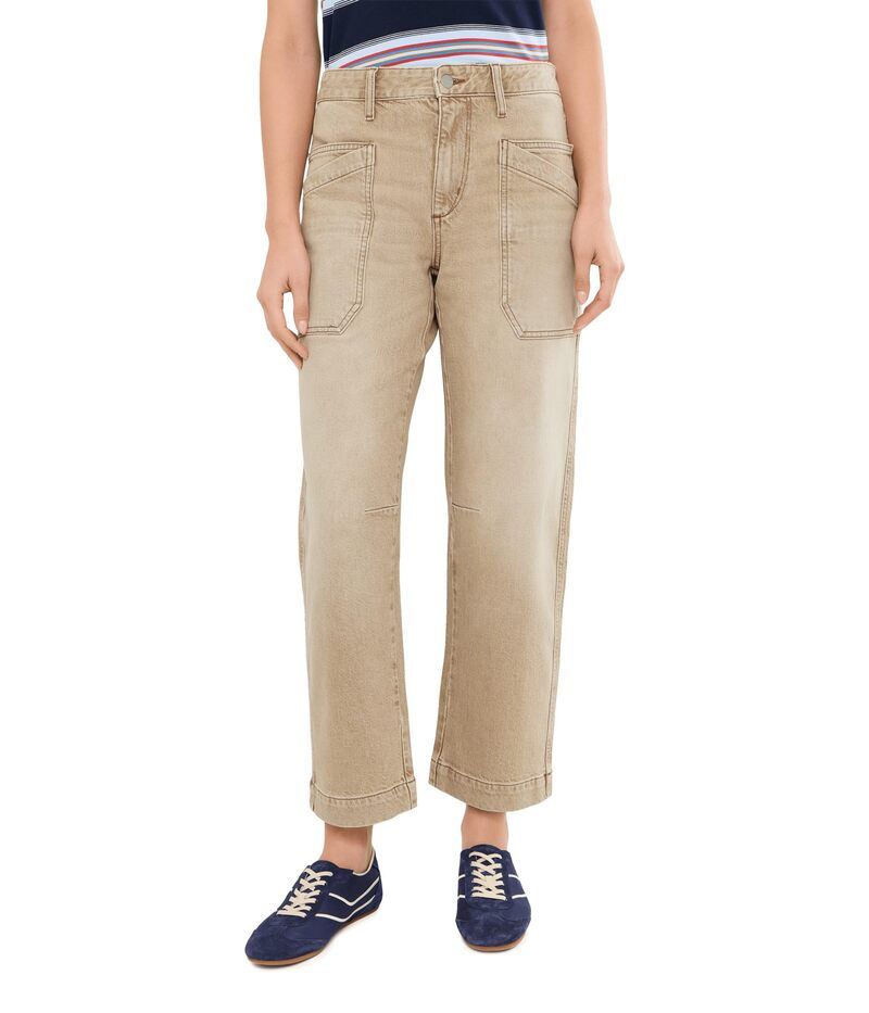 ジョーズジーンズ レディース ボトムス デニムパンツ Joes Jeans The Double Pocket Barrel Jeans in Washed Tannin Washed Tannin