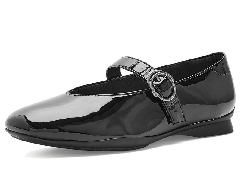 クラークス レディース シューズ サンダル Clarks Jazmynn Iris Black Patent Sy ブラック