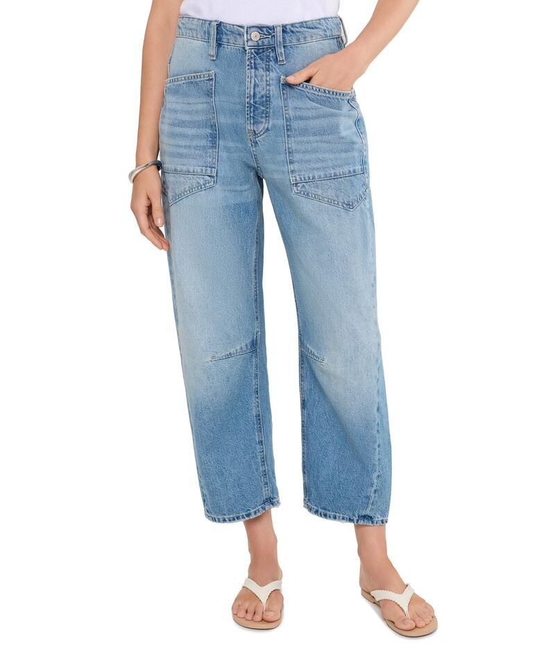 フリーピープル レディース ボトムス デニムパンツ ミニ ジーンズ Free People We The Free Minimalist Moxie Barrel Jeans County Fair
