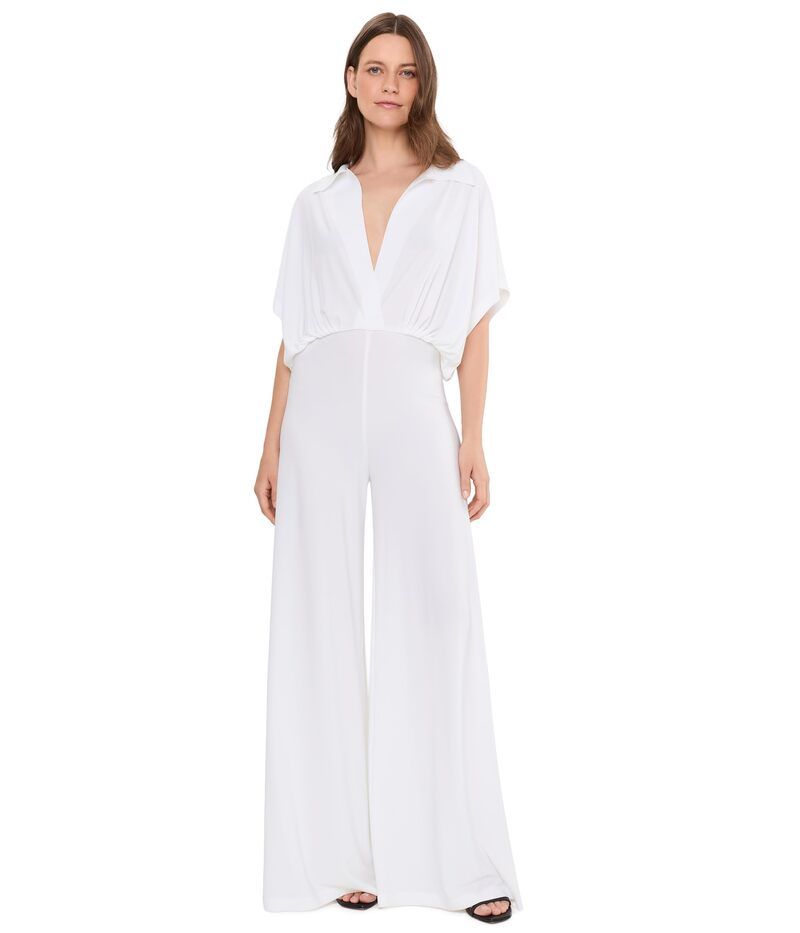 ノーマカマリ レディース トップス ジャンプスーツ ノースリーブ Norma Kamali Super Oversized Sleeveless Boyfriend Neck Jumpsuit Sno