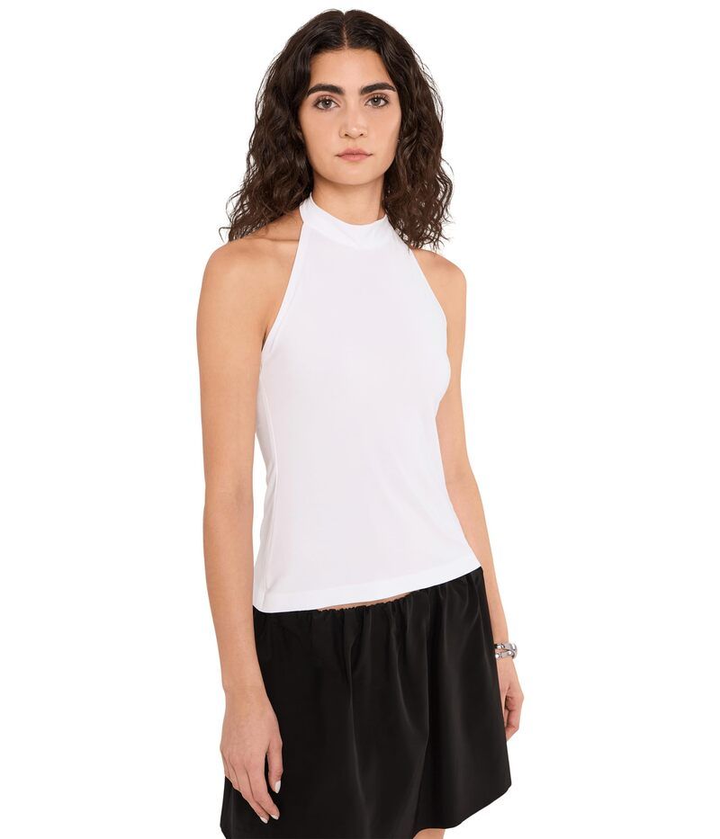 ノーマカマリ レディース トップス シャツ ホルター Norma Kamali Halter Top Sno white ホワイト 20,425円
