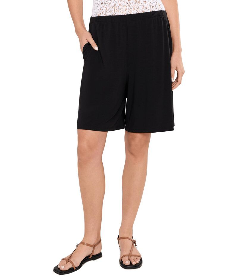 エイリーンフィッシャー レディース ボトムス ハーフパンツ・ショーツ ショートパンツ ニット ジャージー Eileen Fisher Fine Stretch Jersey Knit Fla red