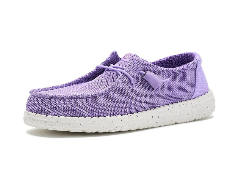 ヘイデュード レディース シューズ スリッポン・ローファー Hey Dude Wendy Stretch Sox Purple パープル