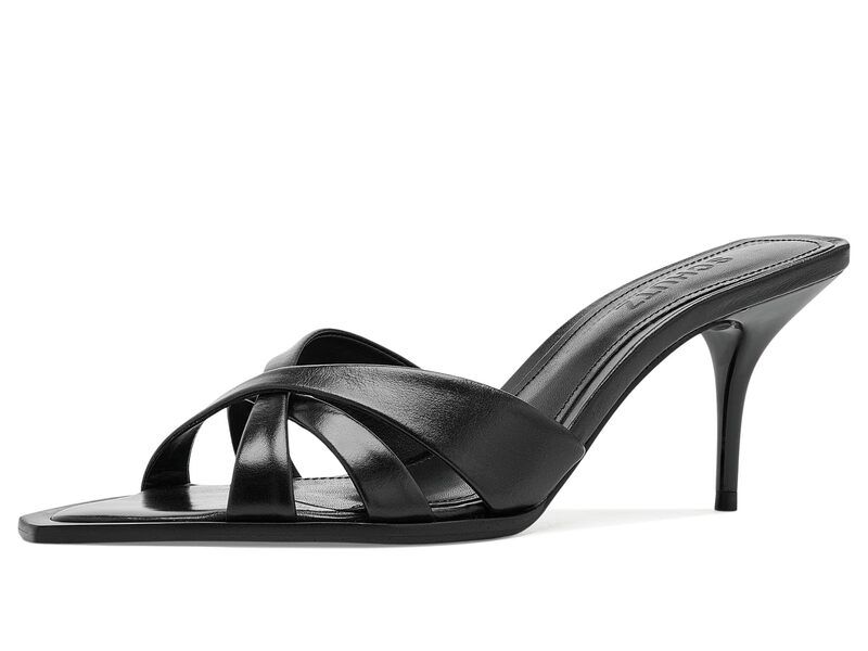 シュッツ レディース シューズ ヒール Schutz Keefa Leaf Mule Black ブラック
