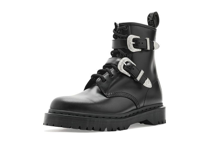 ドクターマーチン レディース シューズ ブーツ・レインブーツ Dr Martens 1460 Bex Buckle Black ブラック