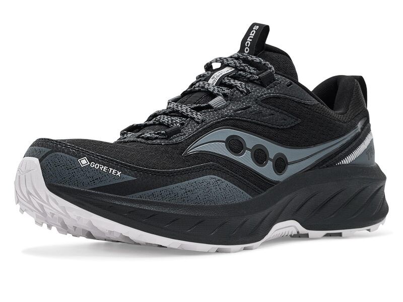 サッカニー メンズ シューズ スニーカー Saucony Excursion TR18 GTXR BlackFog ブラック