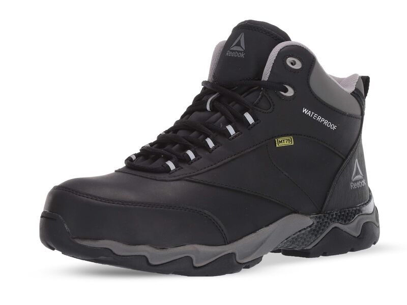 リーボック メンズ シューズ ブーツ・レインブーツ Reebok Work Beamer Athleticomposite Toe BlackGrey ブラック