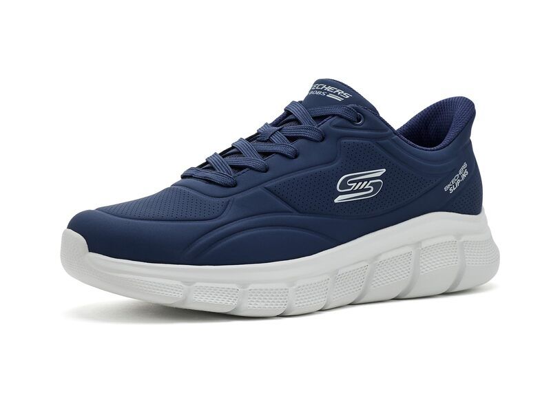 スケッチャーズ メンズ シューズ スニーカー Bobs From Skechers B Flex Smooth Edge Hands Free SlipIns Navy ネイビー 18,600円