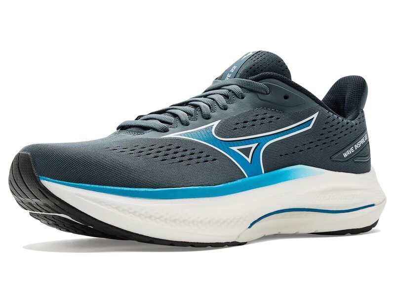 ミズノ メンズ シューズ スニーカー Mizuno Wave Inspire 22 Dark SlateBlue スレート