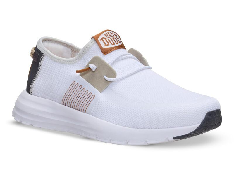 ヘイデュード メンズ シューズ Hey Dude Sirocco Stretch Sox WhiteMulti ホワイト