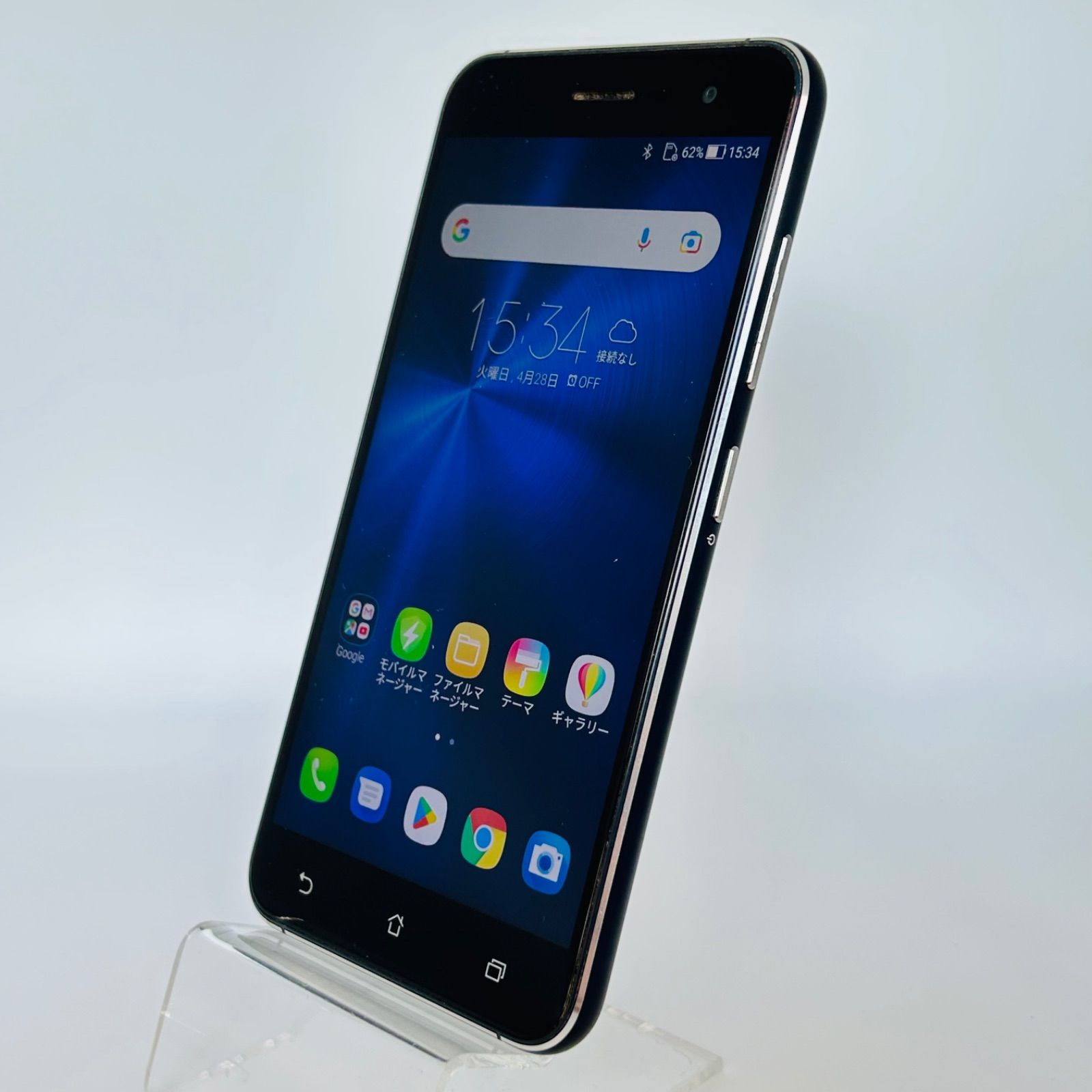 バッテリー良好 ZenFone 3 サファイアブラック SIMフリー(simロック解除済) 白ロム 中古 本体 動作確認済 【最短送料無料】G4-365 バッテリー良好 ZenFone 3 サファイアブラック SIMフリー(simロック解除済) 白ロム 中古 本体 動作確認済 【最短送料無料】G4-365