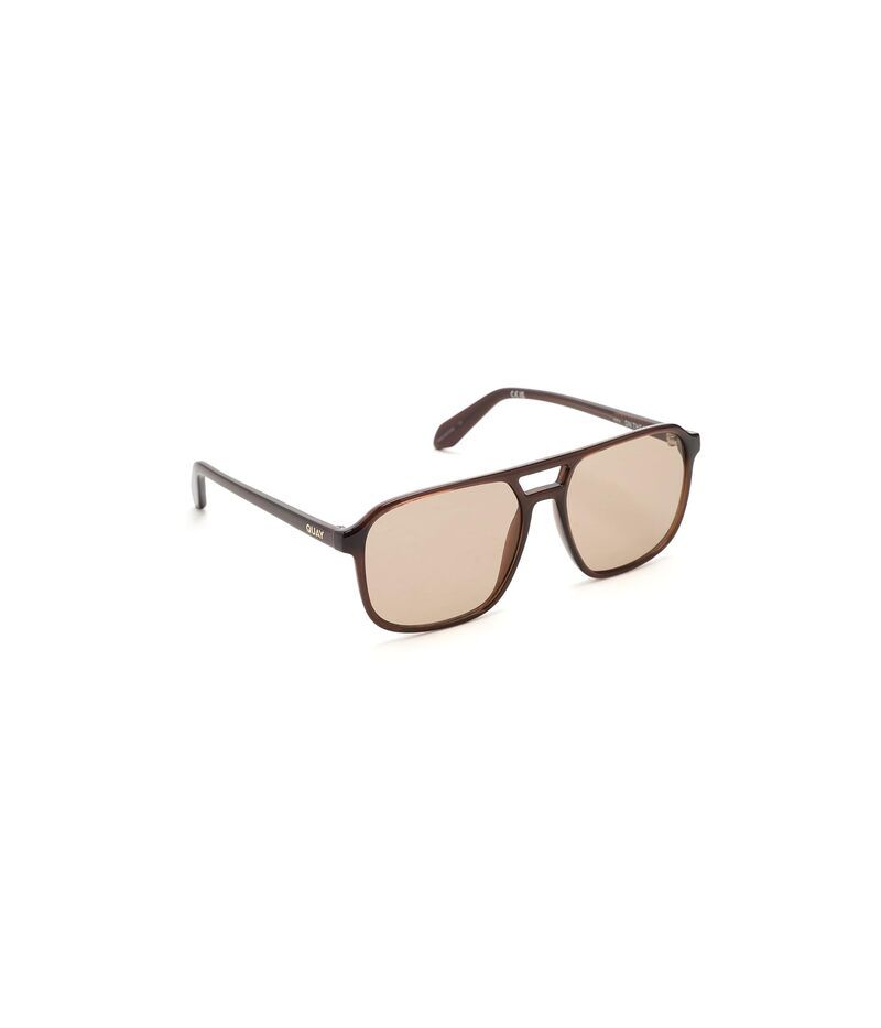 クアイオーストラリア メンズ アクセサリー サングラス・アイウェア Quay Australia On The Fly Dark BrownBrow ブラウン