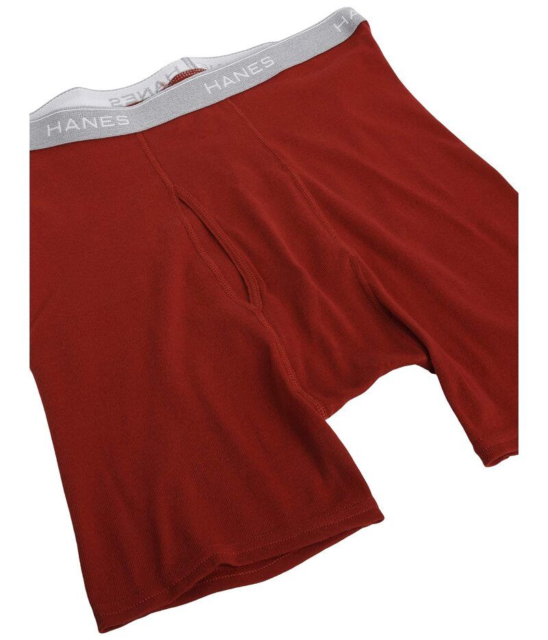 ヘインズ メンズ アンダーウェア ボクサーパンツ Hanes Tagless Cool Dri Boxer Briefs with ComfortFlex WaistbandMultiple Pack