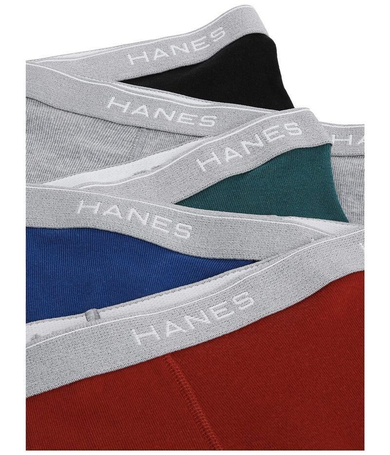 ヘインズ メンズ アンダーウェア ボクサーパンツ Hanes Tagless Cool Dri Boxer Briefs with ComfortFlex WaistbandMultiple Pack