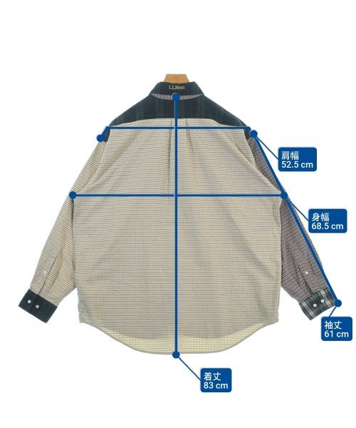 L.L.Bean カジュアルシャツ メンズ 【古着】【中古】【送料無料】 L.L.Bean カジュアルシャツ メンズ 【古着】【中古】【送料無料】