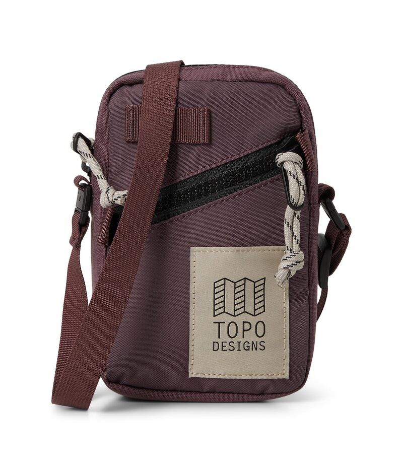 トポ・デザイン メンズ バッグ ミニ Topo Designs Mini Shoulder Bag Huckleberry