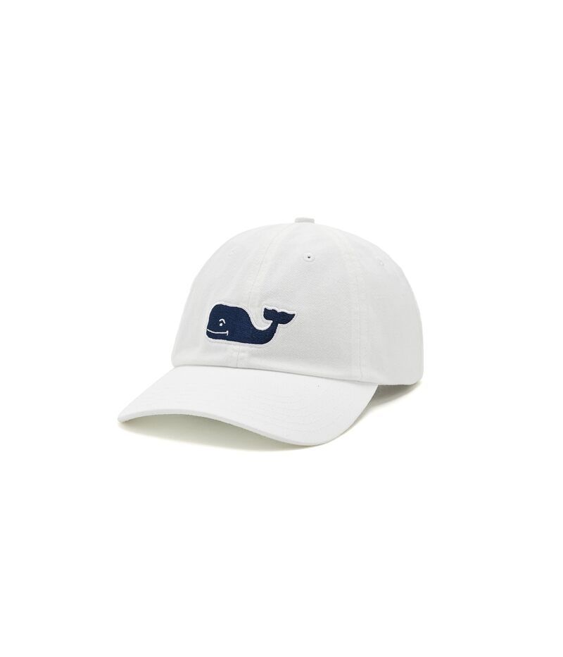 ヴァインヤードヴァインズ メンズ アクセサリー 帽子 Vineyard Vines Whale Patch Classic Baseball Hat White Cap ホワイト