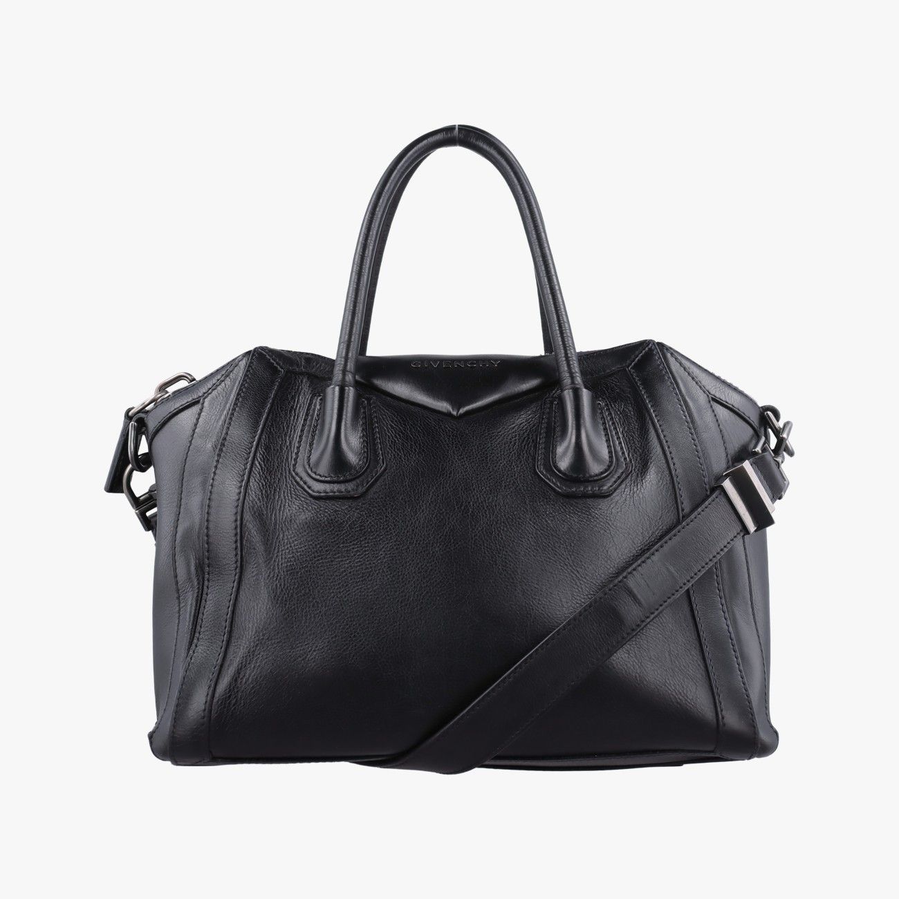ジバンシーGivenchyアンティゴナ ブラック レザー 3C 0171